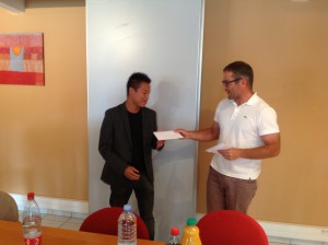 Soutien aux judokas